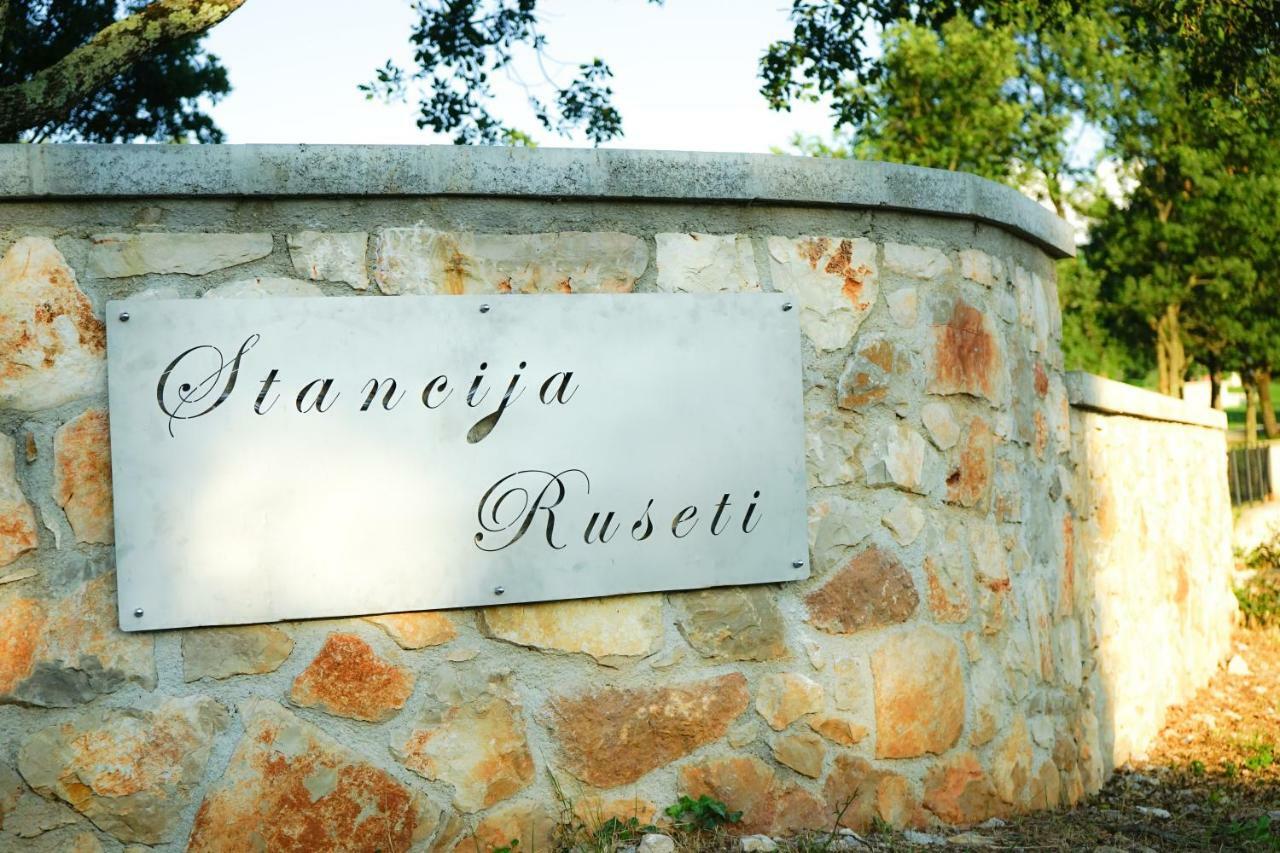 Oprtalj Stancija Ruseti Bed & Breakfast エクステリア 写真